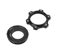 Yosoo Health Gear Adaptador de Bloqueo Central de Bicicleta de Montaña, 6 Pernos, Rotor de Freno de Disco