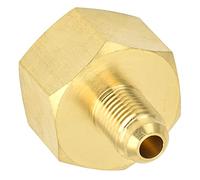 Yosoo Health Gear Adaptador de Refrigerante de Aire Acondicionado, Rosca SAE 1/4, Bomba de Vacío, Convertidor W21 a 1/4SAE para R32 R134A