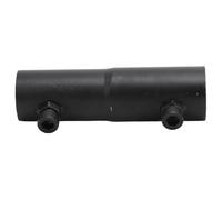 Yosoo Health Gear Adaptador de Tubo para Soporte de Techo de Aleación de Aluminio para Soporte de Poste Resistente de 14 X 4 Cm con Llave Hexagonal Instalación Ajustable para Suelo de Pared de Techo
