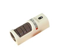 Yosoo Health Gear Afilador de Cuchillos Eléctrico, Recargable por USB, Portátil, de 3 Etapas, Profesional, para Cuchillos de Cocina, Tijeras, Cuchillos de Carnicero y Deportivos, con Base de (Beige)