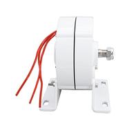 Yosoo Health Gear Alternador Trifásico de 200 W, Generador de Imán Permanente de Aleación de Aluminio de 750 RPM con Rotor NdFeB, Bobinado de Cobre Puro, par de Arranque bajo para Turbina Eólica (12V)