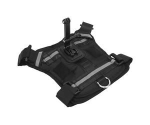 Yosoo Health Gear Arnés para Perro para Cámara de Acción, Arnés de Nailon para Pecho y Espalda, Compatible con y más.