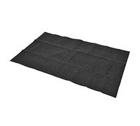Yosoo Health Gear BBQ Suelo Alfombra, Pet PE Compuesto Retardante de | Fondo antideslizante absorbente de aceite, diseño lavable plegable, parrilla para acampar en el patio trasero, protector de