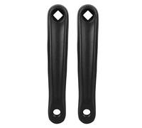 Yosoo Health Gear Bicycle Crank Arm Set for Mid-Drive Motor, Left & Right Crankset Replacement, 170mm Aluminium Alloy Square Hole, Compatible with Mountain Bike Road Bike BMX