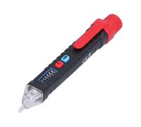 Yosoo Health Gear Bolígrafo Eléctrico de Inducción Pantalla Digital Probador de Voltaje sin Contacto de 12 a 1000 V con Detección de Tierra Neutra en Vivo Alerta de Luz Sonora para Verificaciones de