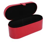 Yosoo Health Gear Bolsa de Viaje para Herramientas para el Cabello Estuche de Almacenamiento para Secador de Pelo de PU de Primera Calidad, Antiarañazos, a Prueba de Salpicaduras, con Diseño (Rojo)