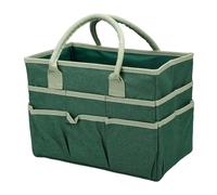 Yosoo Health Gear Bolsa Organizadora para Manualidades con 10 Bolsillos, Espaciosa Bolsa de Almacenamiento para Suministros de Arte y Herramientas de Jardín, Organizador Multifuncional para Arte,