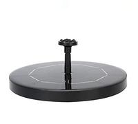 Yosoo Health Gear Bomba de Fuente Solar, Fuente de Agua de 4,5 V 3,0 W con Batería de Polímero de Litio, Monitoreo Automático del Nivel de Agua, Sensor de Luz, 240 L H para Estanque de Jardín de