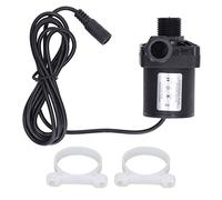 Yosoo Health Gear Bomba Sumergible Pequeña ABS Sin Escobillas DC12V Mini Bomba de Fuente 20W 800L H IPX8 Circulación de Agua Silenciosa Elevación de 5m para Acuario Pecera Hidroponía Fuente de Jardín