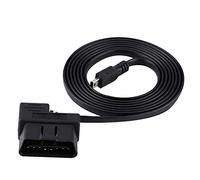 Yosoo Health Gear Cable de diagnóstico para automóvil, Cable USB OBD2 Adaptador de extensión de diagnóstico de coche de 16 pines a mini cable USB, 180cm