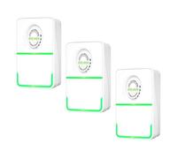 Yosoo Health Gear Caja de Ahorro de Electricidad, 3 Piezas Dispositivo de Ahorro de Energía Watt Ahorro de Energía Estabilizador de Voltaje Protector Ahorro de Energía Inteligente para el Hogar