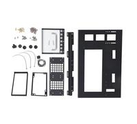 Yosoo Health Gear Caja de Computadora de Bricolaje, Placa Base de Computadora para Juegos Bastidor de Caja de Chasis Abierto Placa de Acero de Enfriamiento Potente Diseño de Disipación de Calor