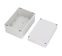 Yosoo Health Gear Caja de Conexiones de Alimentación, IP65 ABS Cajas de Plástico Eléctricas Universales Proyecto Caja de Conexiones de Bricolaje Cajas para Cableado Exterior 160x110x90 Mm