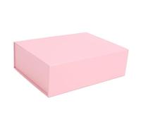 Yosoo Health Gear Caja de Regalo Grande, Caja de Regalo con Tapa Magnética de Papel, 23 X 17 X 7 Cm, Cierre Abierto Plegable para Perfumes, Joyas, Bolsos, Ropa, Cumpleaños, Aniversario, Día de San