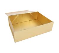 Yosoo Health Gear Caja de Regalo Grande, Caja de Regalo con Tapa Magnética de Papel, 23 X 17 X 7 Cm, Cierre Abierto Plegable para Perfumes, Joyas, Bolsos, Ropa, Cumpleaños, Aniversario, Día de San