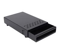 Yosoo Health Gear Cajón de Caja de café, Cajón de Caja de Golpe de café, Caja de Polvo de Residuos de café de Acero Inoxidable para Tienda Doméstica, Contenedor de Posos de café, Caja de Golpe de