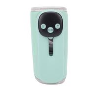 Yosoo Health Gear Calentador de Biberones Portátil, ABS PU Recargable Calentador de Biberones con 11 Ajustes de Temperatura 95 °F a 131 °F Luz Nocturna con Pantalla LED, para Viajes, Coche, Avión,