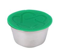 Yosoo Health Gear Cápsula de café Reutilizable para una Cápsula de Filtro de Silicona de Acero Inoxidable de Acero Inoxidable con Copa de Cepillo de Manipulación, Máquina de Fabricantes de Tapa