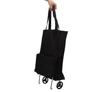 Yosoo Health Gear Carrito de Compras Plegable Liviano, Carrito Plegable con Ruedas, Bolsas de Comestibles Reutilizables, Ruedas de Viaje de Viaje Porgolucos Plegables para Picnics de Servicios