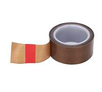 Yosoo Health Gear Cinta de PTFE de Alta Temperatura - Rollo Adhesivo Aislante de 10 M para Máquinas de Sellado Al Vacío y Aplicaciones Industriales (Grosor 0,13*ancho 19mm*largo 10m)