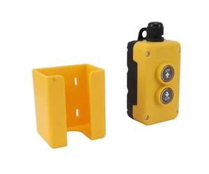 Yosoo Health Gear Control Remoto para Remolque de Descarga, Interruptor de Subida/bajada de 4 y 3 Cables de 12 V c c para Grúa, Plataforma Elevadora, Remolques de Descarga Hidráulica, Montaje