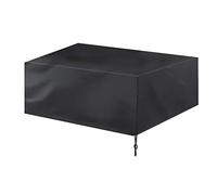 Yosoo Health Gear Cubierta de Muebles de Patio, Cubierta de Mesa de Jardín Cuadrada de Tela de Tela Oxford Al Aire Libre con Cubierta de Polvo de Silla de Mesa de Patio Resistente a la (242*162*100)