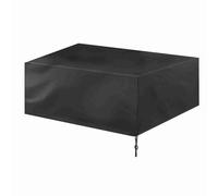 Yosoo Health Gear Cubierta de Muebles de Patio, Cubierta de Mesa de Jardín Cuadrada de Tela de Tela Oxford Al Aire Libre con Cubierta de Polvo de Silla de Mesa de Patio Resistente a la (213*132*74)