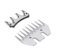 Yosoo Health Gear Cuchillas de Repuesto para Esquiladora, 9 Dientes, Acero de Alto Carbono, para Ovejas, Alpacas y Cabras