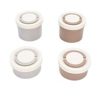 Yosoo Health Gear de Acero Inoxidable, 2 X 400 Ml, 2 X 600 Ml, Apta para Microondas, a Prueba de Fugas, con Tapa y Bolsa Aislante para el Trabajo, la Escuela, Viajes, Arroz, Sopa de Verduras