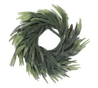 Yosoo Health Gear de Navidad, de Navidad de Puerta de Entrada con Aguja de Pino Simulada de 40 Cm, Vegetación Realista, Uso en Interiores y Exteriores, Decoración Navideña Hecha a Mano para Puerta,