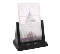 Yosoo Health Gear Demostrador de Probabilidad, Modelo de Distribución Normal Ayuda para la Enseñanza de Física con 2800 Cuentas de Metal, para Uso en Educación Científica en el Au