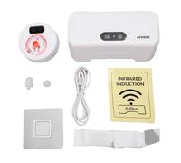 Yosoo Health Gear Descargador Automático de Inodoro, Kit de Descarga de Inodoro sin Contacto con Sensor Infrarrojo, para Uso Público en el Hogar y la Oficina