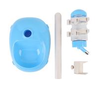 Yosoo Health Gear Dispensador de Agua para Mascotas, Alimentador, Altura Ajustable, Fácil de Limpiar, Diseño Inteligente Que Promueve la Hidratación, Postura Cómoda, Estable, Antivuelco (Blue)