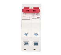 Yosoo Health Gear Disyuntor de CC 2P, Aislador Solar Fotovoltaico de 40 A, 1000 V con Disparo Magnético Térmico, MCB de Montaje en Riel DIN para Control de Energía Seguro y Protección contra