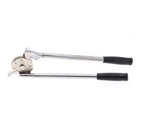 Yosoo Health Gear Dobladora de Tubos Dobladora de Tubos Manual Hierro Fundido de Palanca de 1,2 Pulgadas y 180 Grados Borde Engrosado de 25 KN Ranura de Tierra CNC para Fontaneros Instaladores de