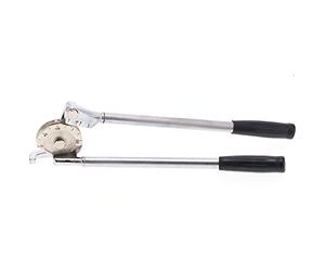 Yosoo Health Gear Dobladora de Tubos Dobladora de Tubos Manual Hierro Fundido de Palanca de 1,2 Pulgadas y 180 Grados Borde Engrosado de 25 KN Ranura de Tierra CNC para Fontaneros Instaladores de