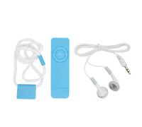 Yosoo Health Gear El Reproductor MP3 de Bolsillo de 180 MAh Admite 64 GB, Currículum Novedoso con Sonido sin Pérdidas para Escuchar Música en Cualquier Lugar (Blue)