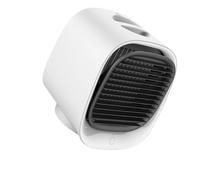 Yosoo Health Gear Enfriador de Aire Personal, Ventilador Enfriador Evaporativo ABS con Tanque de Agua de 300 Ml, 3 Velocidades, Luz Nocturna LED de 7 Colores, Ventilador de Aire Acondicionado
