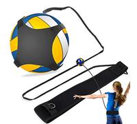 Yosoo Health Gear Equipo de Entrenamiento de Voleibol, Kit de Servicio de Voleibol con Correa de Cintura para la práctica en Solitario de rotación del Brazo, Servicio, Picos y Golpes
