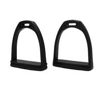 Yosoo Health Gear Estribos de Alta Resistencia, Estribos de Plástico ABS para Montar a Caballo con Almohadillas de Goma Antideslizantes para una Experiencia Ecuestre Cómoda
