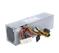 Yosoo Health Gear Fuente de Alimentación, Fuente de Alimentación de Escritorio Iron Shell 240W 100 a 240V, 24 Pines con Puertos 4P, Reemplazo L240AS 00 para OptiPlex 3010 7010 9010 SFF
