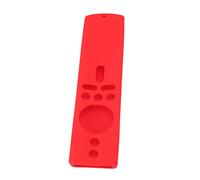 Yosoo Health Gear Funda de Silicona para Mi Box S Funda de Control Remoto de Silicona Suave Agarre Antideslizante con Cordón Recortes Precisos Lavable Ajuste para Mi Box S 4K TV Stick (Rojo)