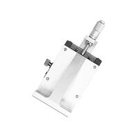 Yosoo Health Gear Guía de Bola de Etapa Lineal Manual de Aleación de Aluminio de Etapa Lineal Z Axes Mesa Deslizante de Ajuste Fino de 60 X 60 Mm con Recorrido de ±6,5 Mm para Pruebas de