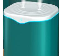 Yosoo Health Gear Humidificador USB, ABS PP Humidificador de Niebla USB Portátil con Doble Pulverización 12H Luz Nocturna Silenciosa de Gran Capacidad para Dormitorio Oficina Escritorio Viajes (GREEN)
