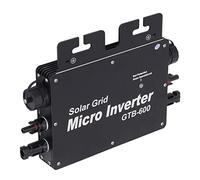Yosoo Health Gear Inversor de Conexión a Red Solar de 600 W Micro Inversor de Red Solar de Aleación de Aluminio 230 V con MPPT WiFi 2.4G IP65 Onda Sinusoidal Pura para Usuarios de Sistemas Solares