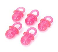 Yosoo Health Gear Juguete para Masticar para Perros, 5 Piezas, Chupete Mordedor, Entrenamiento Molar, Forma de Dentición, Rojo