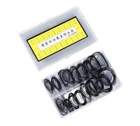 Yosoo Health Gear Junta de Sellado Posterior de Reloj, 180 Piezas Juntas de Sellado de Reloj con Junta Tórica 18 Tipos con 10 Piezas Cada una para Reparación de Relojes