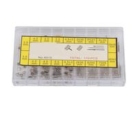 Yosoo Health Gear Kit de Reemplazo de Reparación de Extensor de Vástago de Corona de Reloj, Juego de Barra de Resorte de Corona de Reloj de Acero Inoxidable Reemplazo de Vástagos y Coronas de