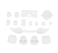Yosoo Health Gear Kits de Accesorios de Manijas, Juego Completo de Controlador de Juego, Botones de Repuesto, Parachoques de Gatillo, Reparación Completa, Negro (WHITE)