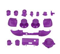 Yosoo Health Gear Kits de Accesorios de Manijas, Juego Completo de Controlador de Juego, Botones de Repuesto, Parachoques de Gatillo, Reparación Completa, Negro (PURPLE)